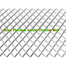 Platinum Coated Expanded malha para o fornecedor de fabricação de bateria / química / filtro